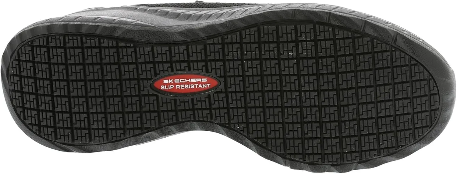 Skechers Women's Work Hands Free Slip Ins Squad Chaos Sr-Jasul Food Service Shoe