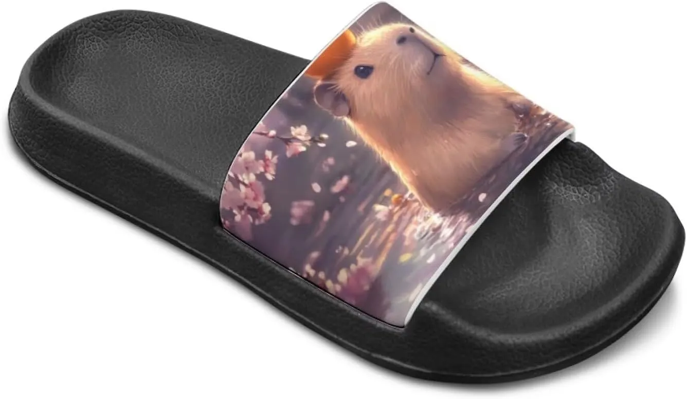 Slides for Boys Girls Quick Drying Kids Slides Sandals Non-Slip