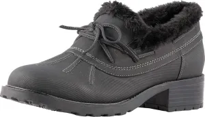 SoftWalk Women's Boot Ballet Flat, Black, 8 Wide