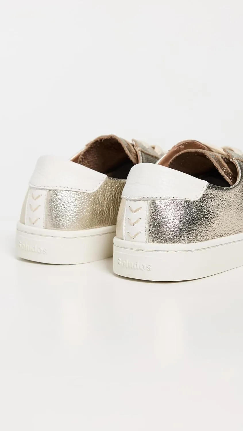 Soludos Women's Ibiza Classic Lace-up Leather Sneaker
