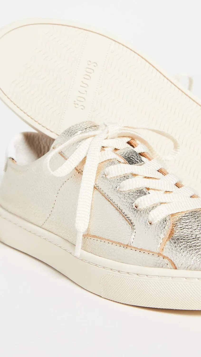 Soludos Women's Ibiza Classic Lace-up Leather Sneaker