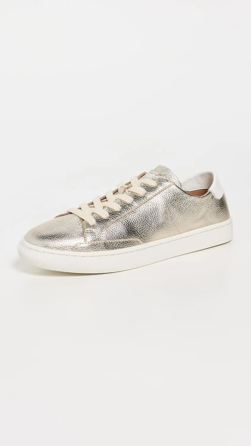 Soludos Women's Ibiza Classic Lace-up Leather Sneaker
