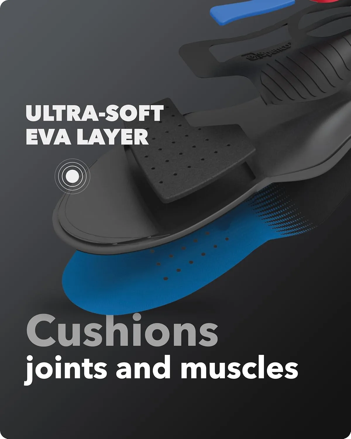 Spenco Total Support Max Shoe Insoles - Orthotic Metatarsal Arch Support Inserts - Absorbs Shock, Reduces Over-Pronation, Conforms to Foot Contours, Deep Heel Cupping Men's 14-15.5