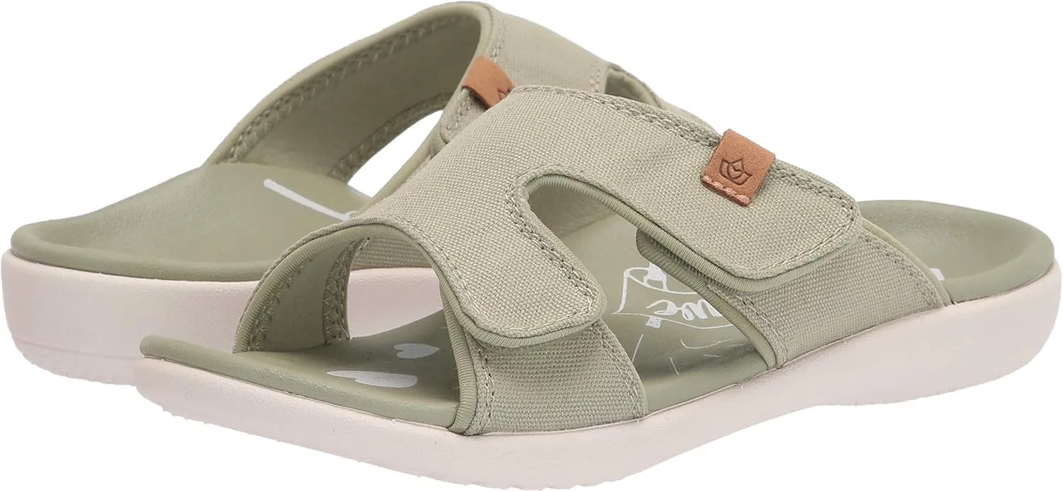 Spenco Women's Kholo Believe Slide Flip-Flop