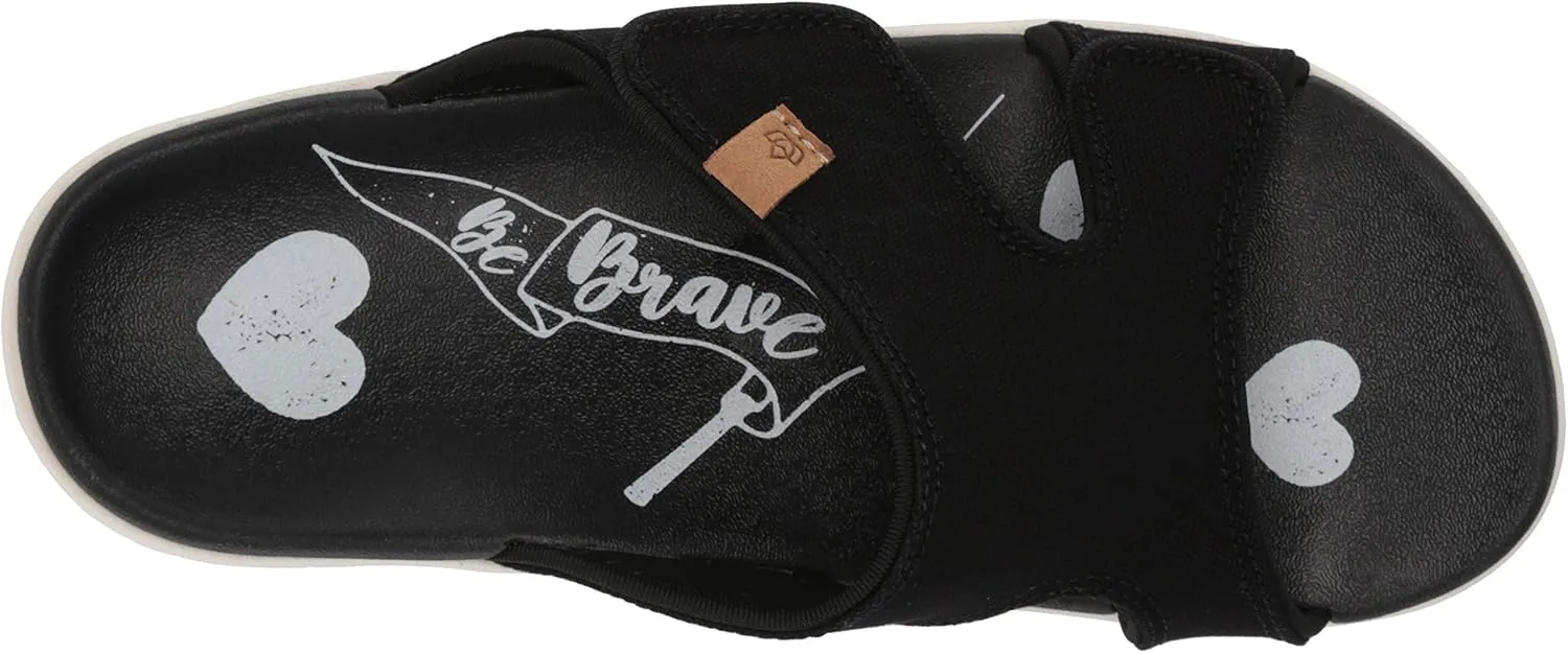 Spenco Women's Kholo Believe Slide Flip-Flop