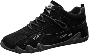 Sports Shoes for Men Popular Labor Work Shoes Wear High Top Board Shoes Casual Leisure Mens Slip on Casual Shoes Size 13 Men'