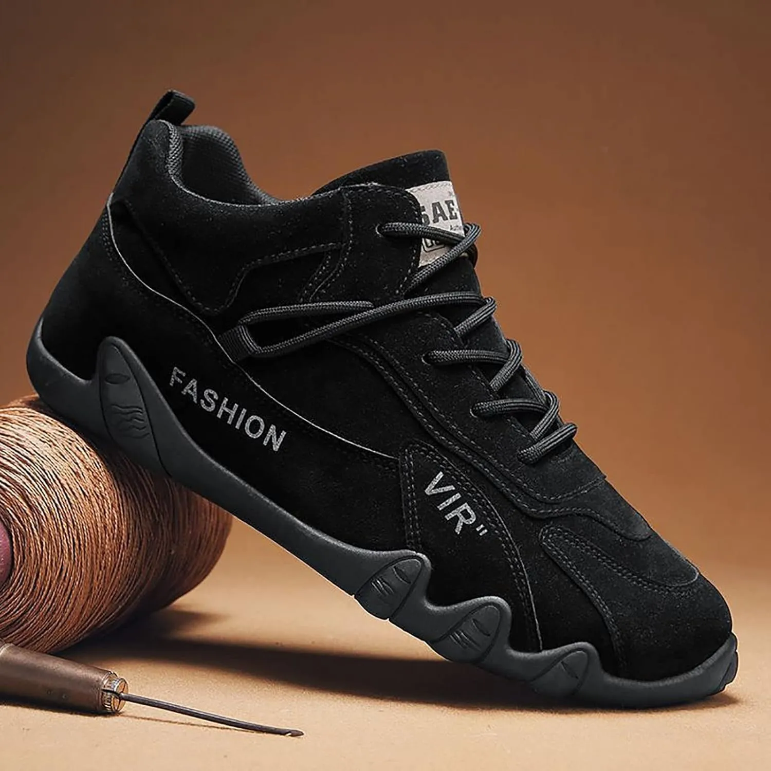 Sports Shoes for Men Popular Labor Work Shoes Wear High Top Board Shoes Casual Leisure Mens Slip on Casual Shoes Size 13 Men'