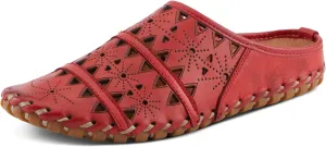 Spring Step Fusalide Slip-On Shoes for Womens - Comfortable Slip-On Shoes with Rubber Outsole - Casual Leather Clogs for Women