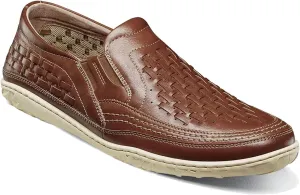 Stacy Adams Men's Ithaca Slip On Loafer Driving Style, Sienna, 11