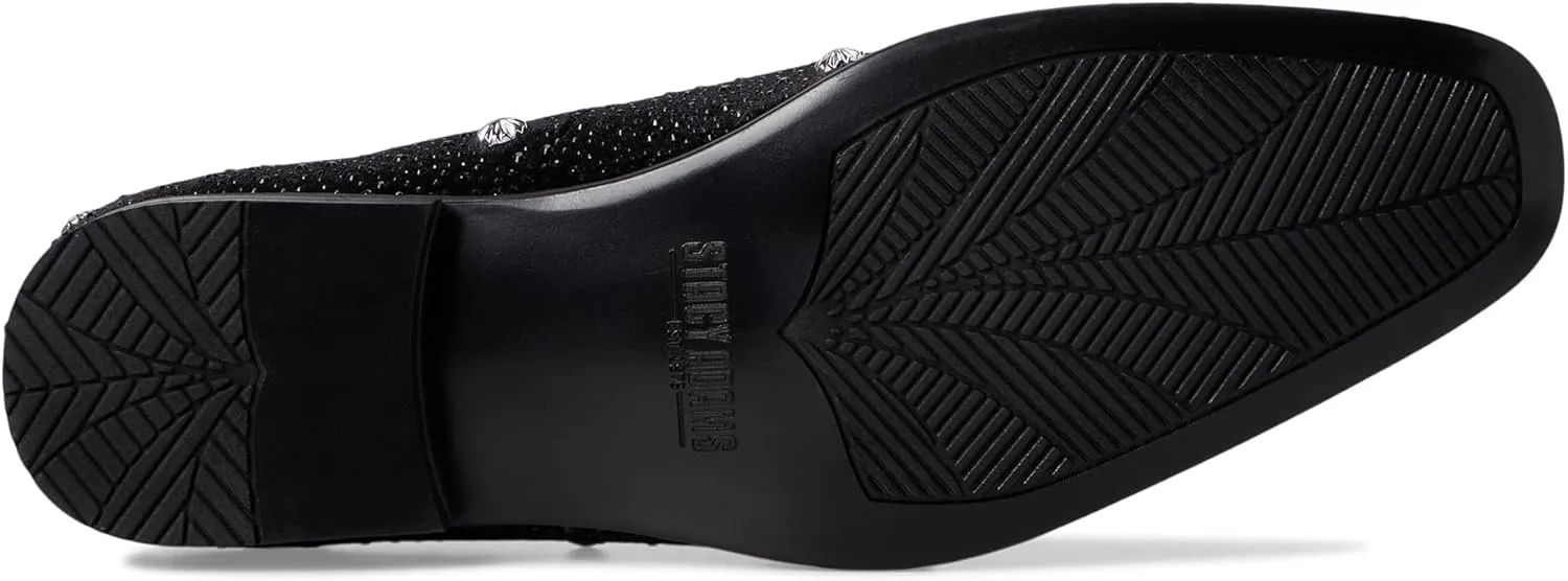 STACY ADAMS Men's Spangle Rhinestone Slip on Loafer