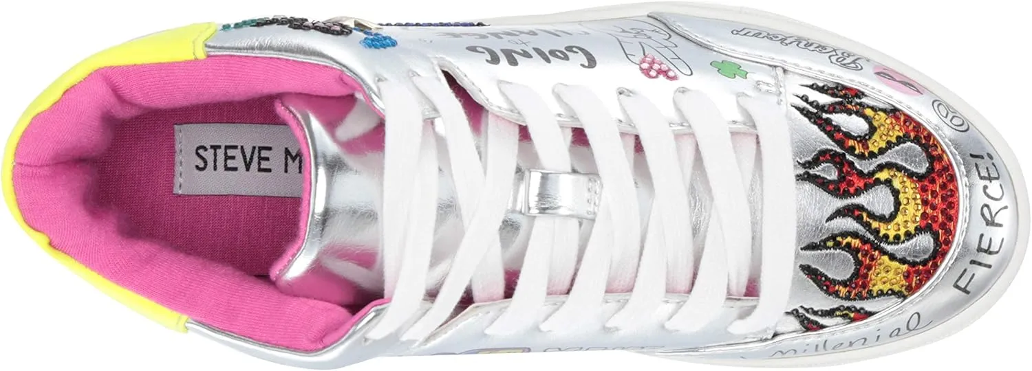 Steve Madden Girl's Jpower Sneaker