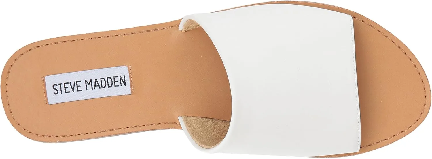 Steve Madden Women's Gracel Flat Sandal Slide