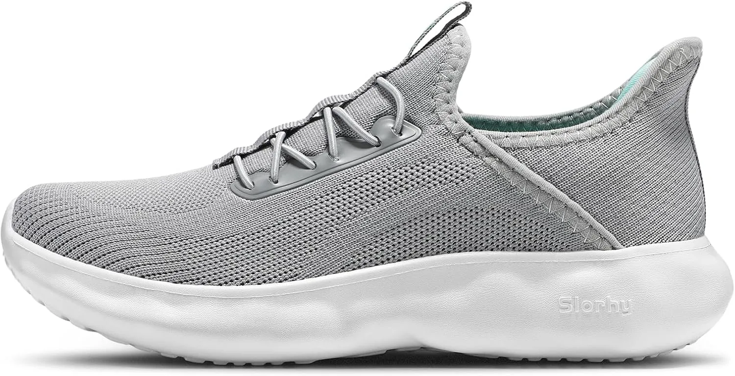 STQ Womens Maternity Shoes Slip-On Walking Sneakers