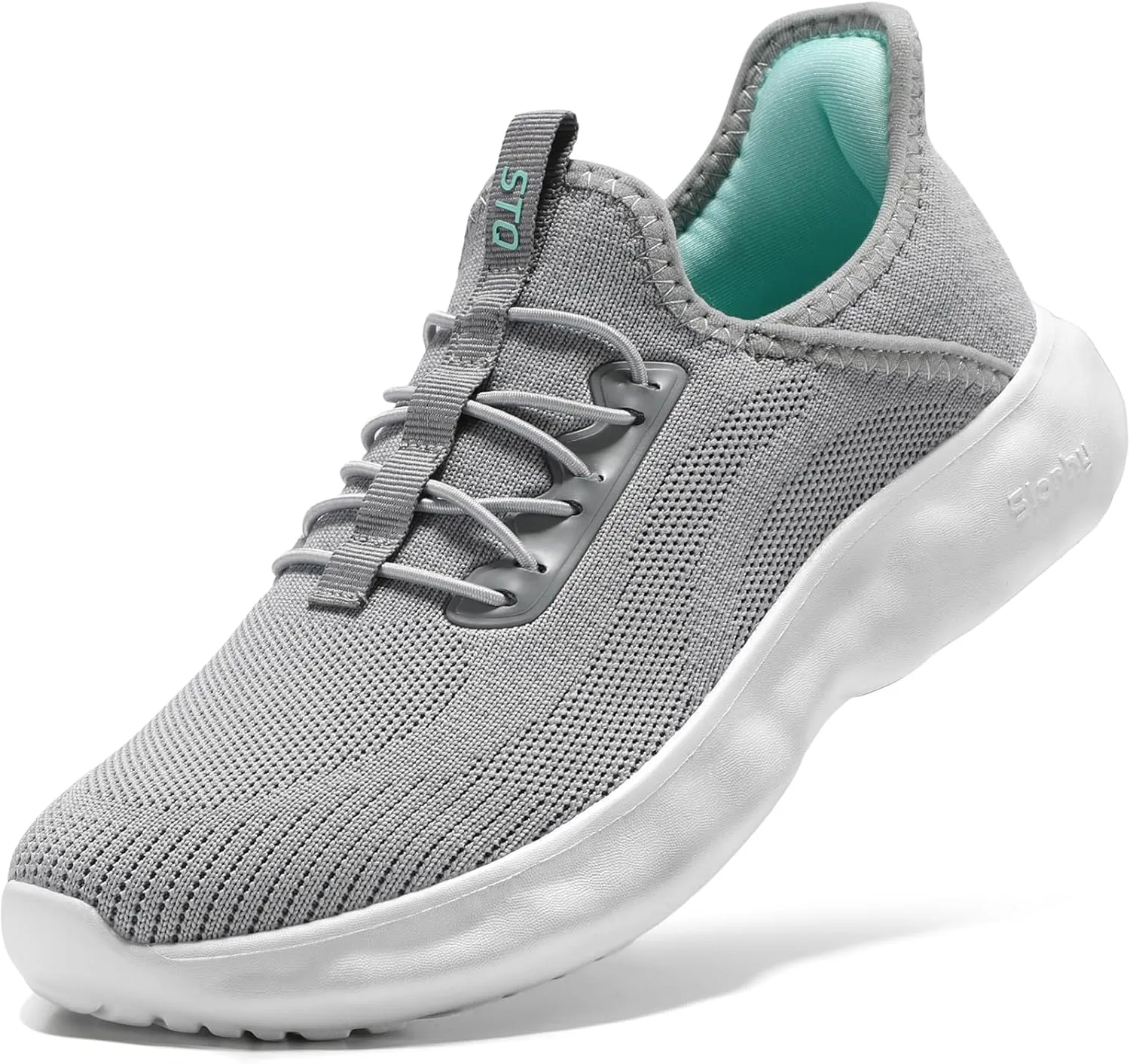 STQ Womens Maternity Shoes Slip-On Walking Sneakers
