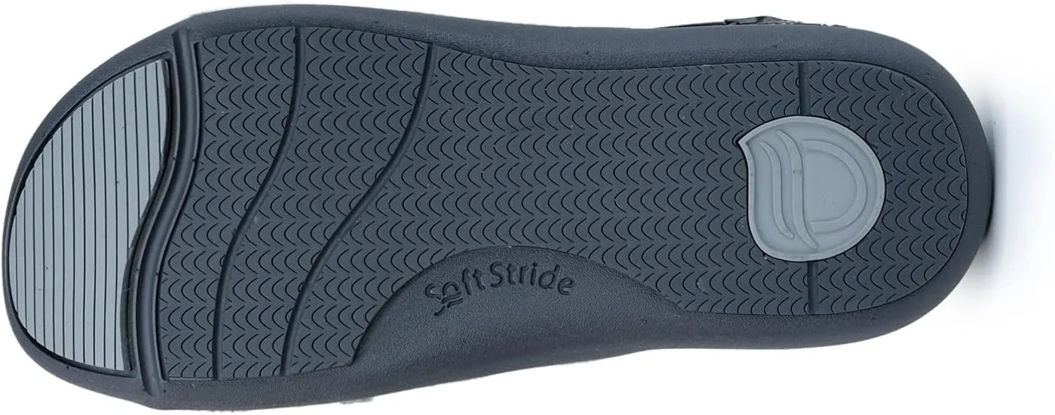 Strole Den Tartan Women's Wool Slide Slippers with Orthotic Arch Support