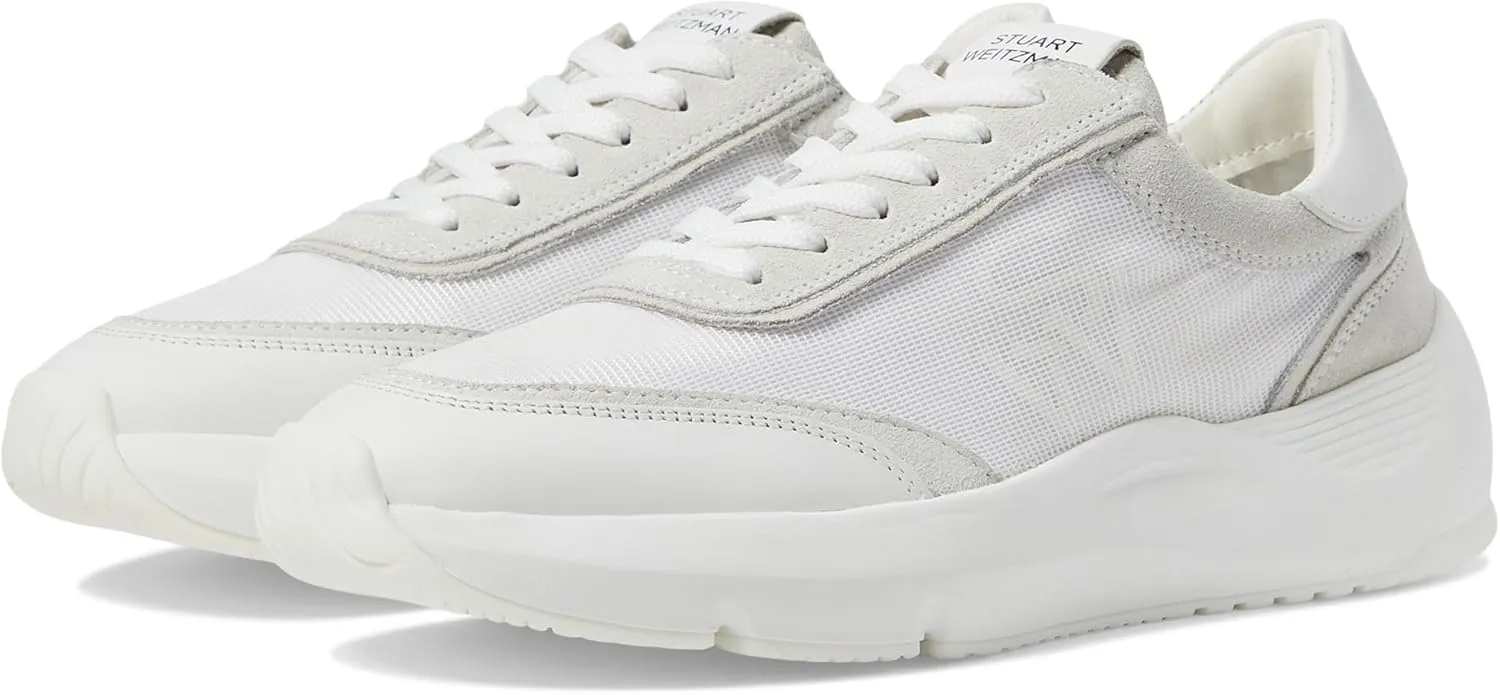 Stuart Weitzman Women's Glide Lace-up Sneaker