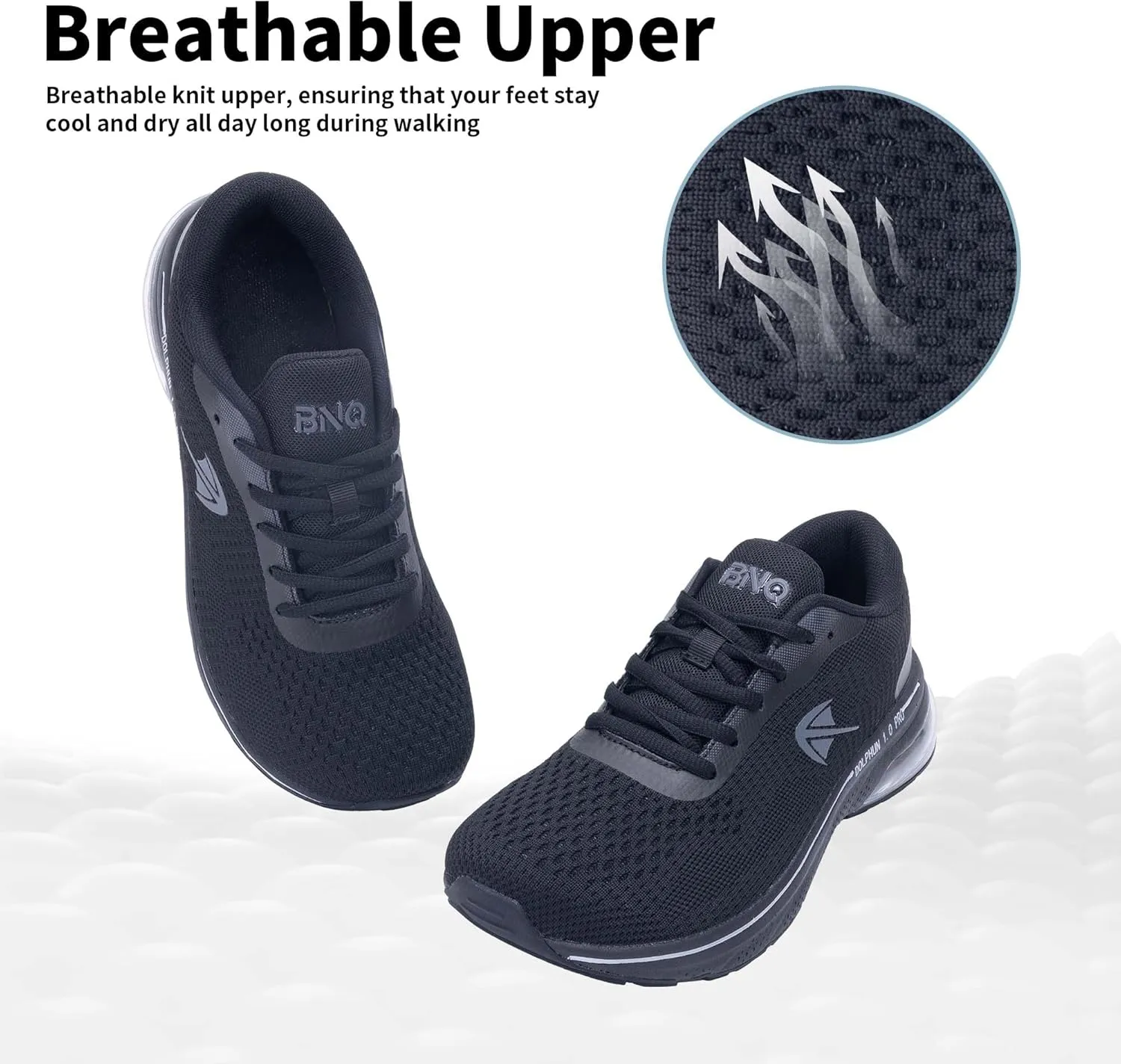 SURRAY Women Wide Toe Box Walking Shoes with Arch Support Tennis Running Sneakers Extra Wide Width Woman Shoe for Plantar Fasciitis Flat Foot Heel Pain Relief US Size 6-11