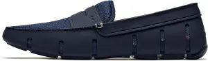 SWIMS Mens Loafers, Penny Boat & Deck Shoes for Men, Casual Beach Loafer, Comfortable Summer Shoe, Stylish Lightweight Walking Footwear, Quick Dry Breathable Eco Friendly (Navy,12)