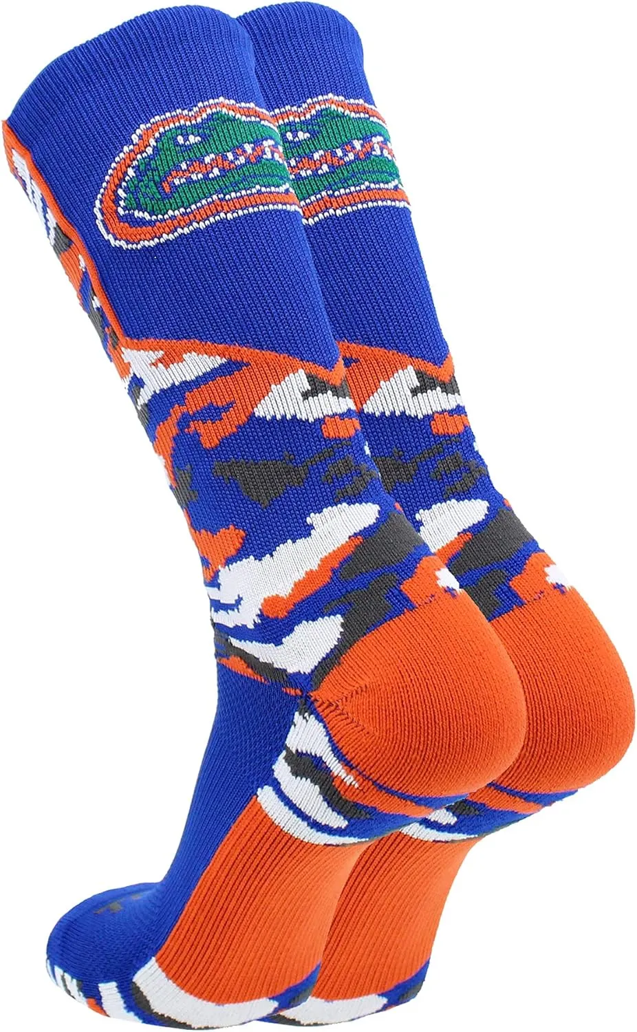 TCK University of Florida Gators Socks Woodland Camo Crew
