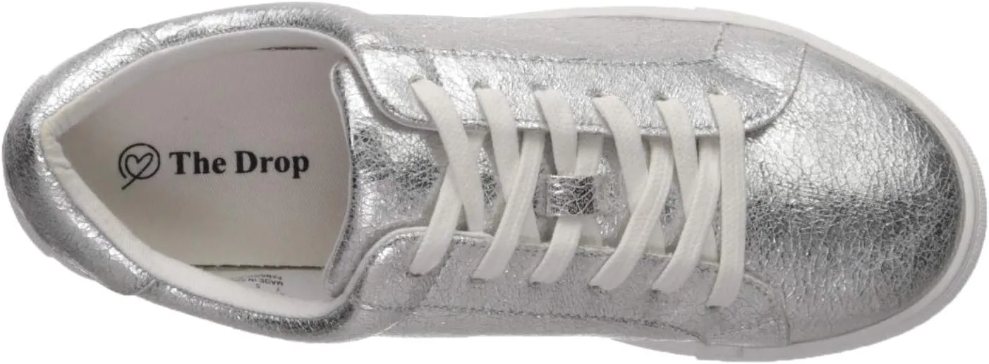 The Drop Women's Nina Lace-up Fashion Sneaker