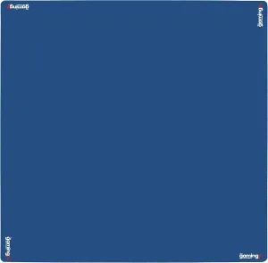 The Gaming Mat Company Poker, Dominoes, Bridge & Mahjong Table Mat. Blue 33” x 33” Premium Cards Playmat & Card Gaming Mat Table Top Cover Topper Square Mahjong Table