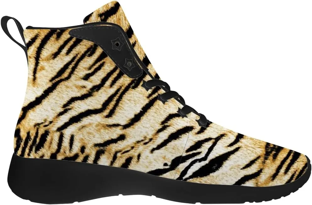 Tiger Shoes for Women Men High Top Sneakers High Top Shoes Gifts for Boyfriend Girlfriend