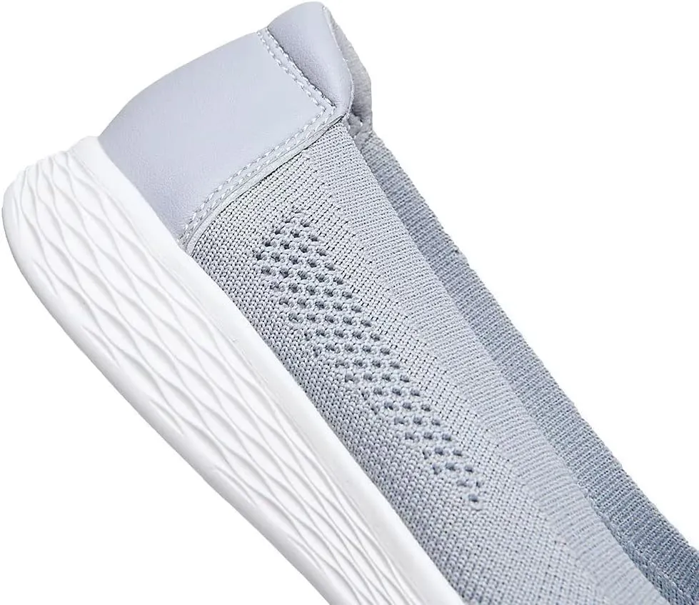 TIOSEBON Women's Comfortable Loafer Low-Top Flat Ultra Memory Foam Mesh Slip-On Walking Shoes