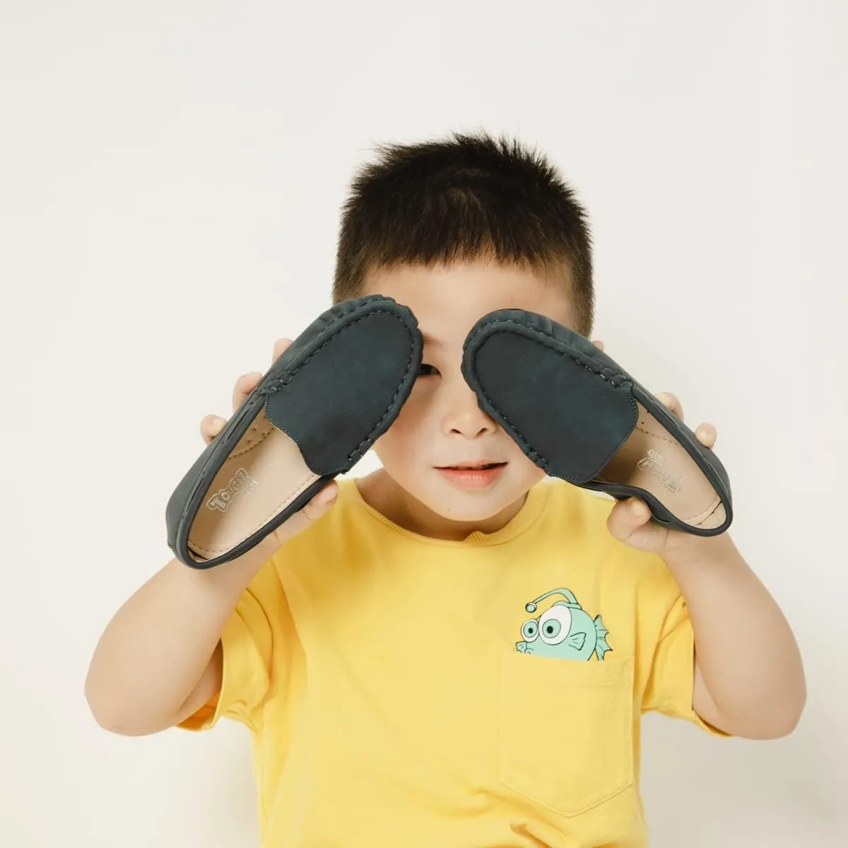 Toddler Boys Girls Leather Loafers,Little Kids Soft Slip-On Dress Shoes,Moccasins Flat Boat Shoes Casual Daily Walking Wedding Church School