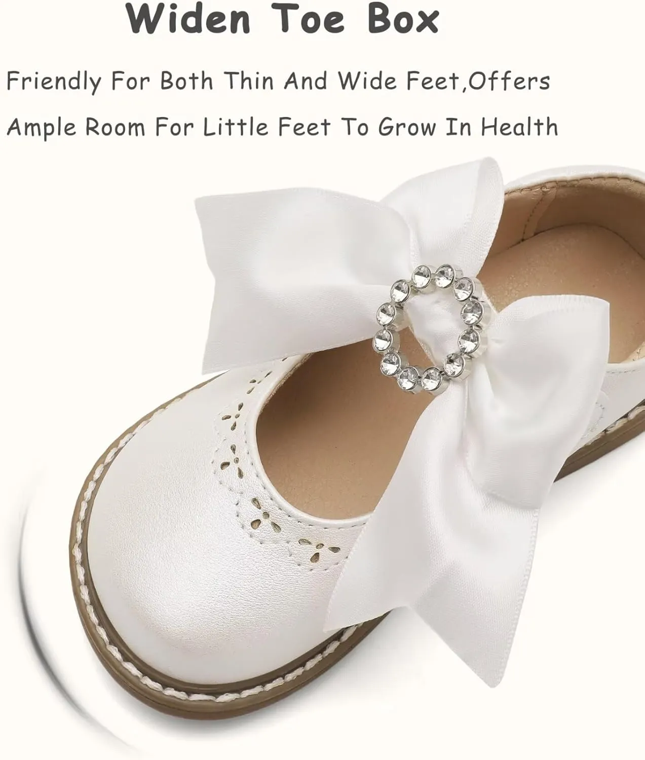 Toddler Girl Mary Jane Flat Dress Shoes