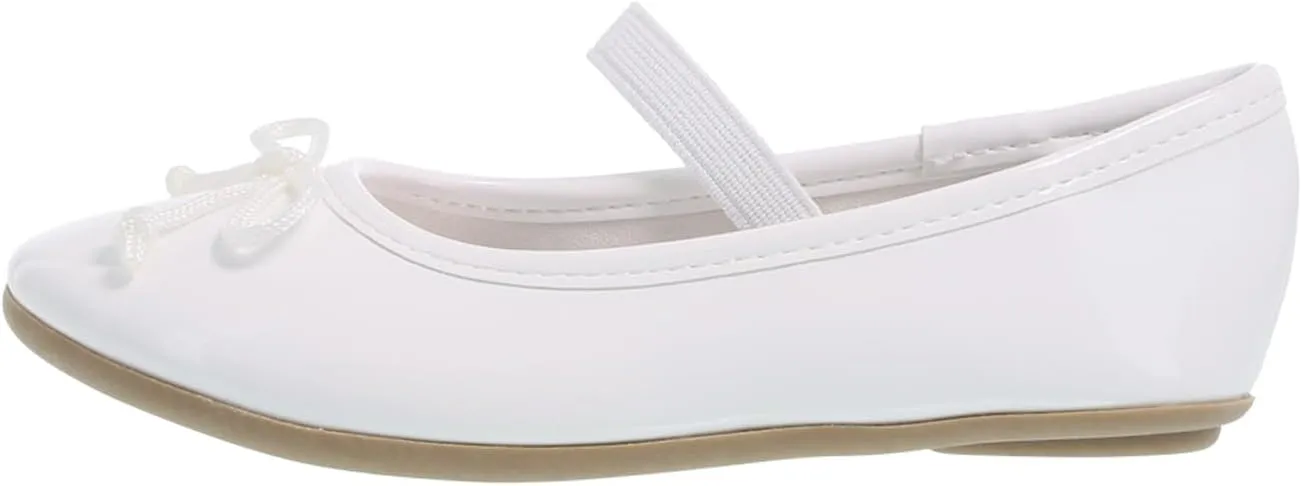 Toddler Girls FAE String Tie Slip-On Ballet Flat