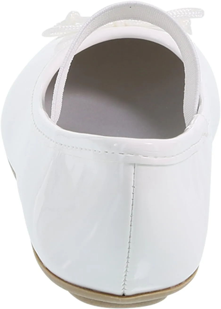 Toddler Girls FAE String Tie Slip-On Ballet Flat