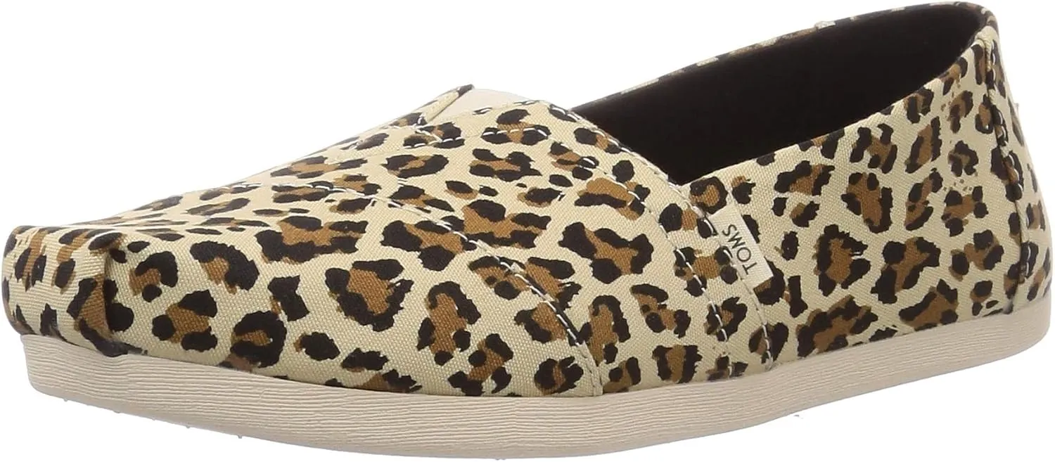 TOMS womens Alpargata Classic Slip on Shoe