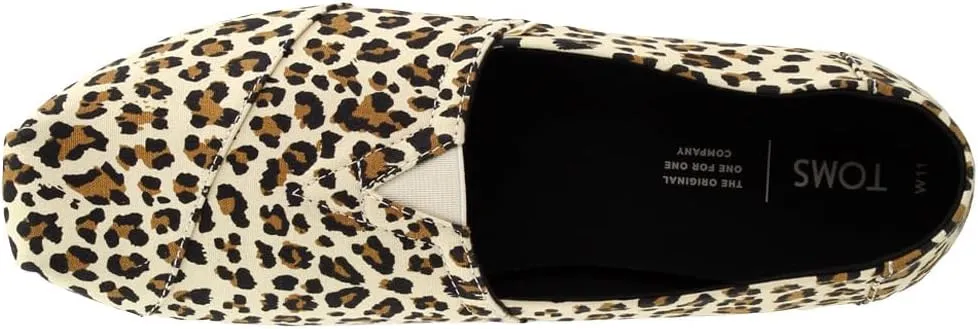 TOMS womens Alpargata Classic Slip on Shoe