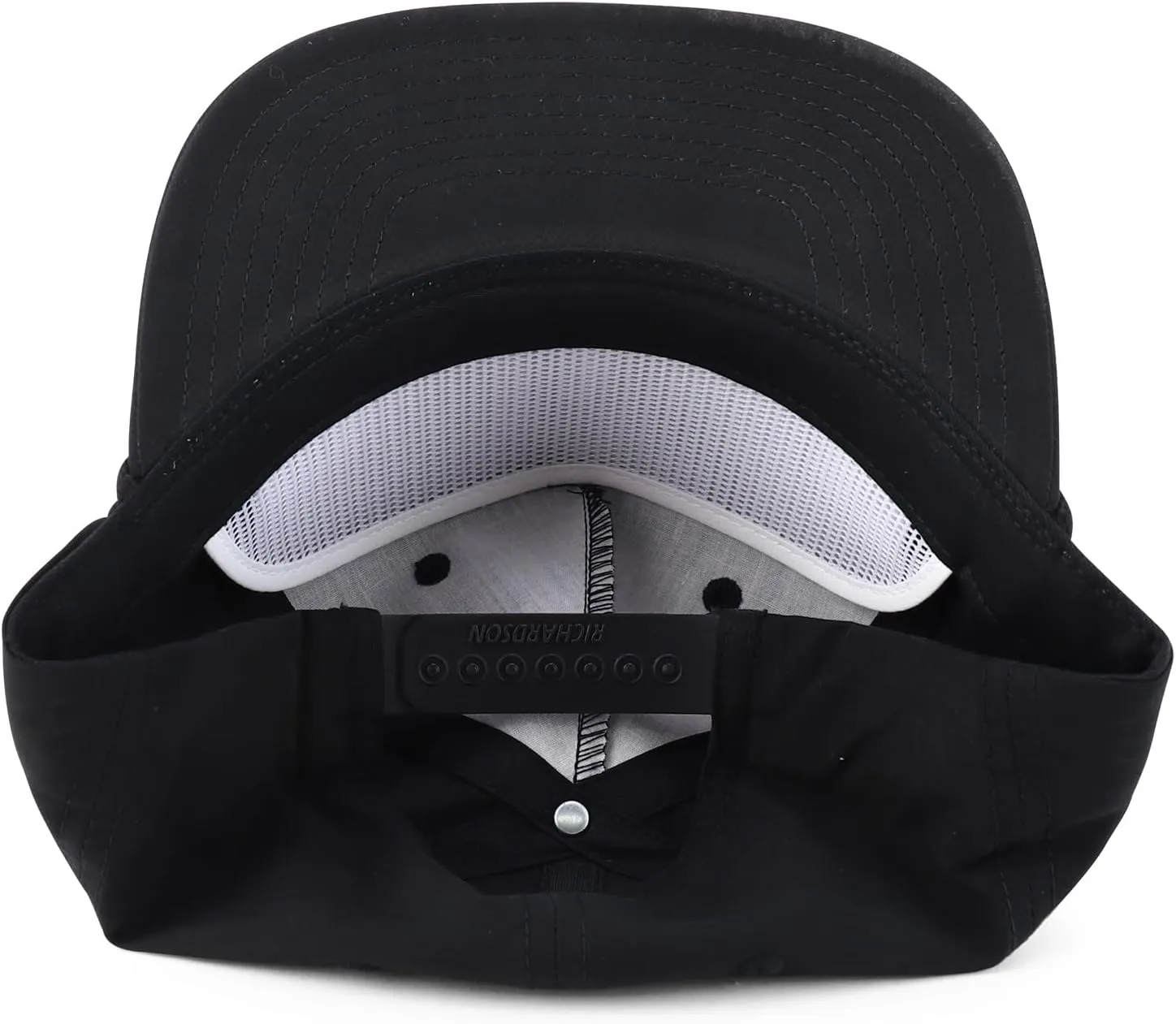 Trendy Apparel Shop UPF 50 Unstructured 5 Panel Flatbill Golf Snapback Cap
