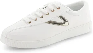 TRETORN Women's Nyliteplus Leather Lace-Up Sneakers