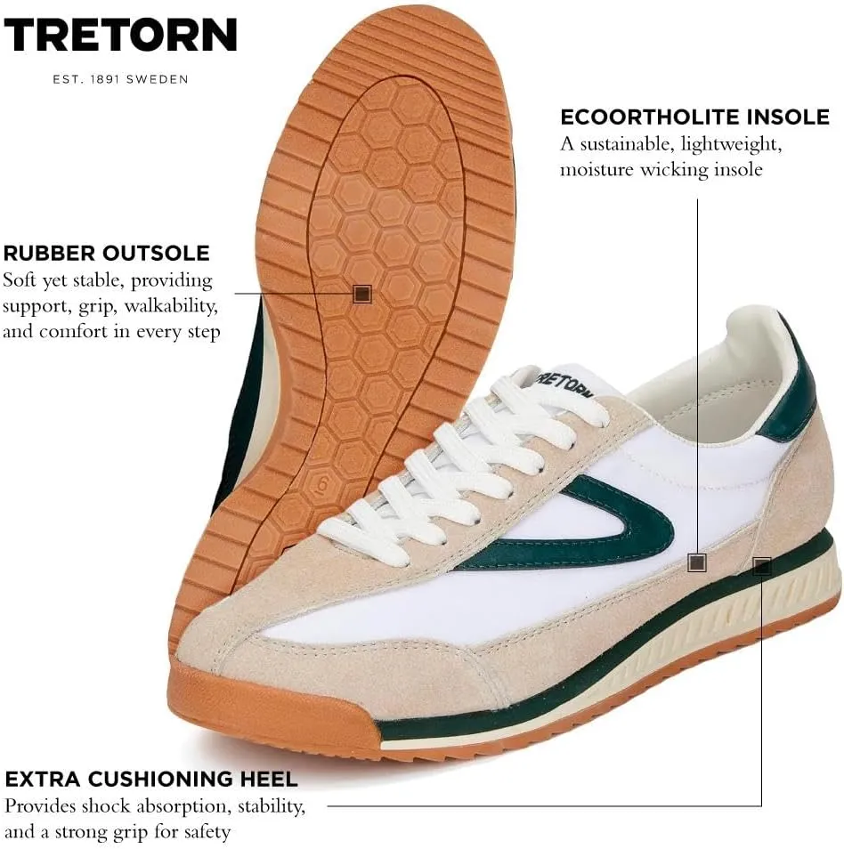 TRETORN Women's Rawlins Casual Lace-Up Sneakers