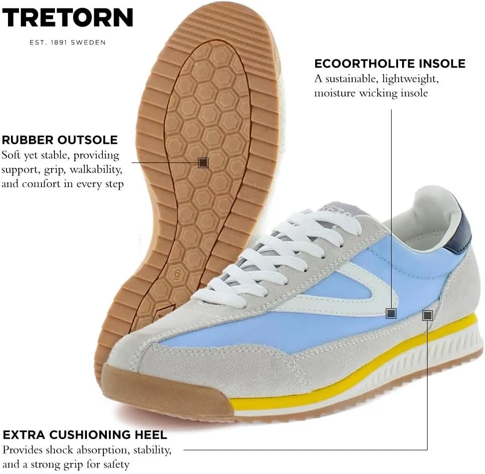 TRETORN Women's Rawlins Casual Lace-Up Sneakers