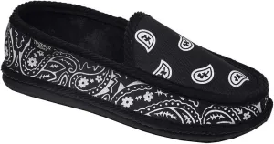 Troooper America KS-002 Bandanna Paisley Slip-On House Shoe Slippers