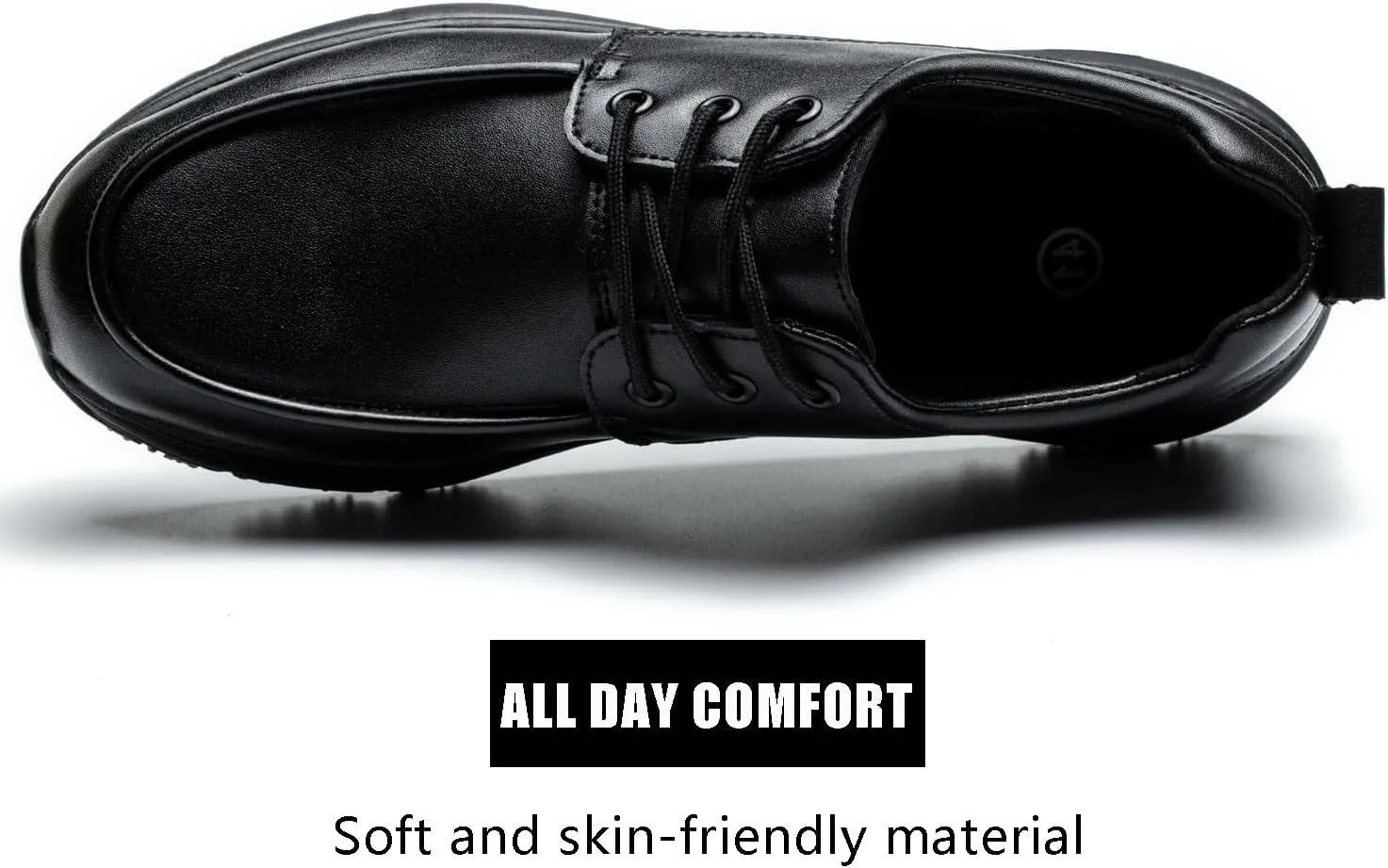 ulogu Non Slip Waterproof Shoes for Men Women丨Oil Resistant Slip On Work Loafers