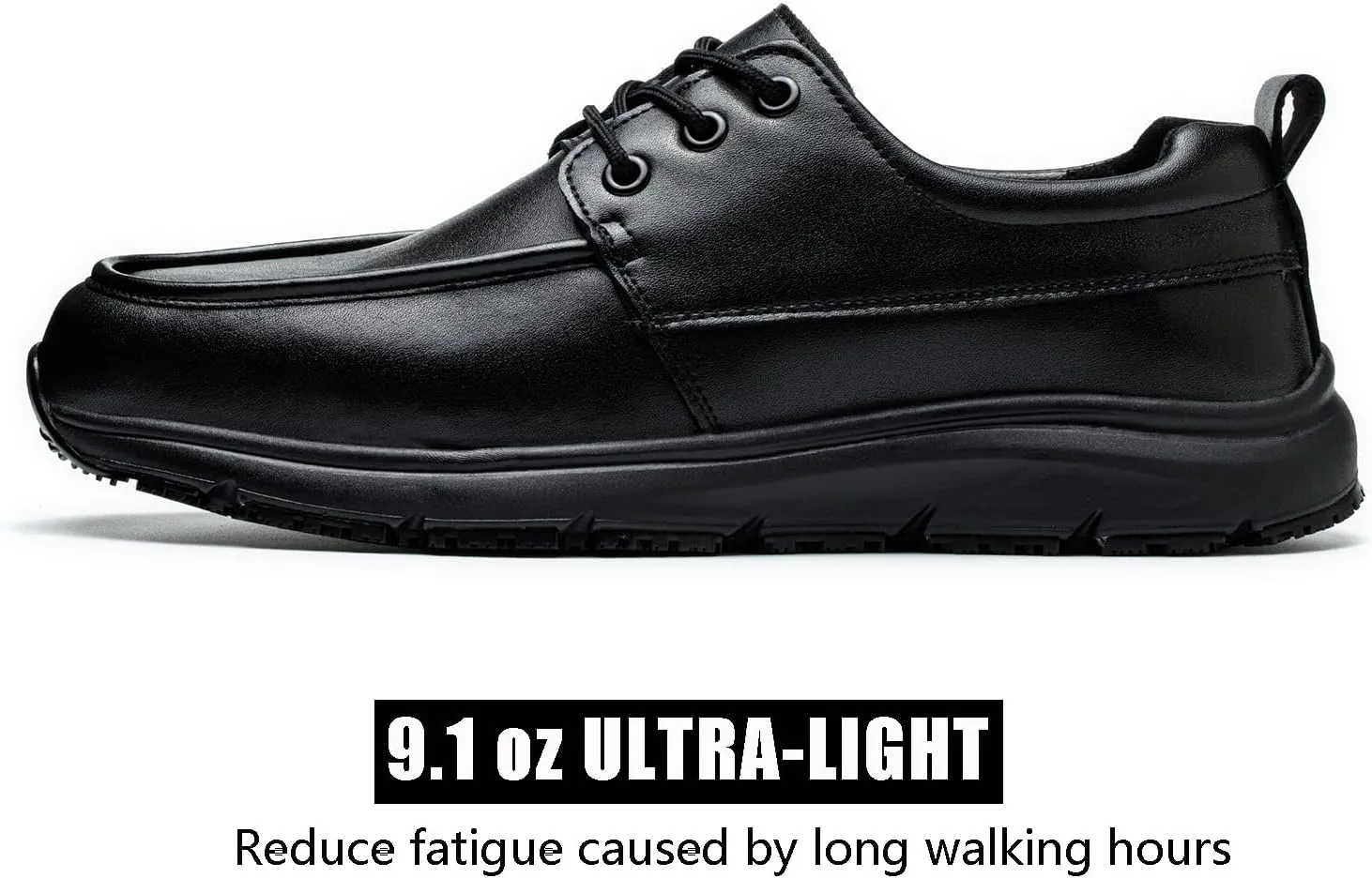 ulogu Non Slip Waterproof Shoes for Men Women丨Oil Resistant Slip On Work Loafers