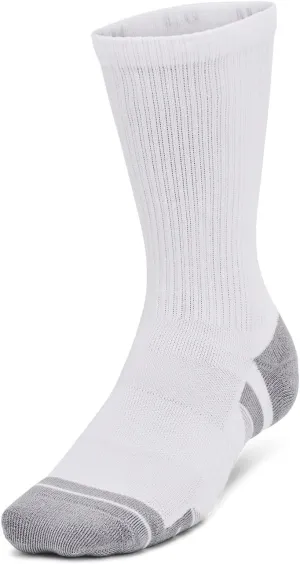 Under Armour Unisex Performance Tech Crew Socks Accessories - 3-Pack with Arch Support XL