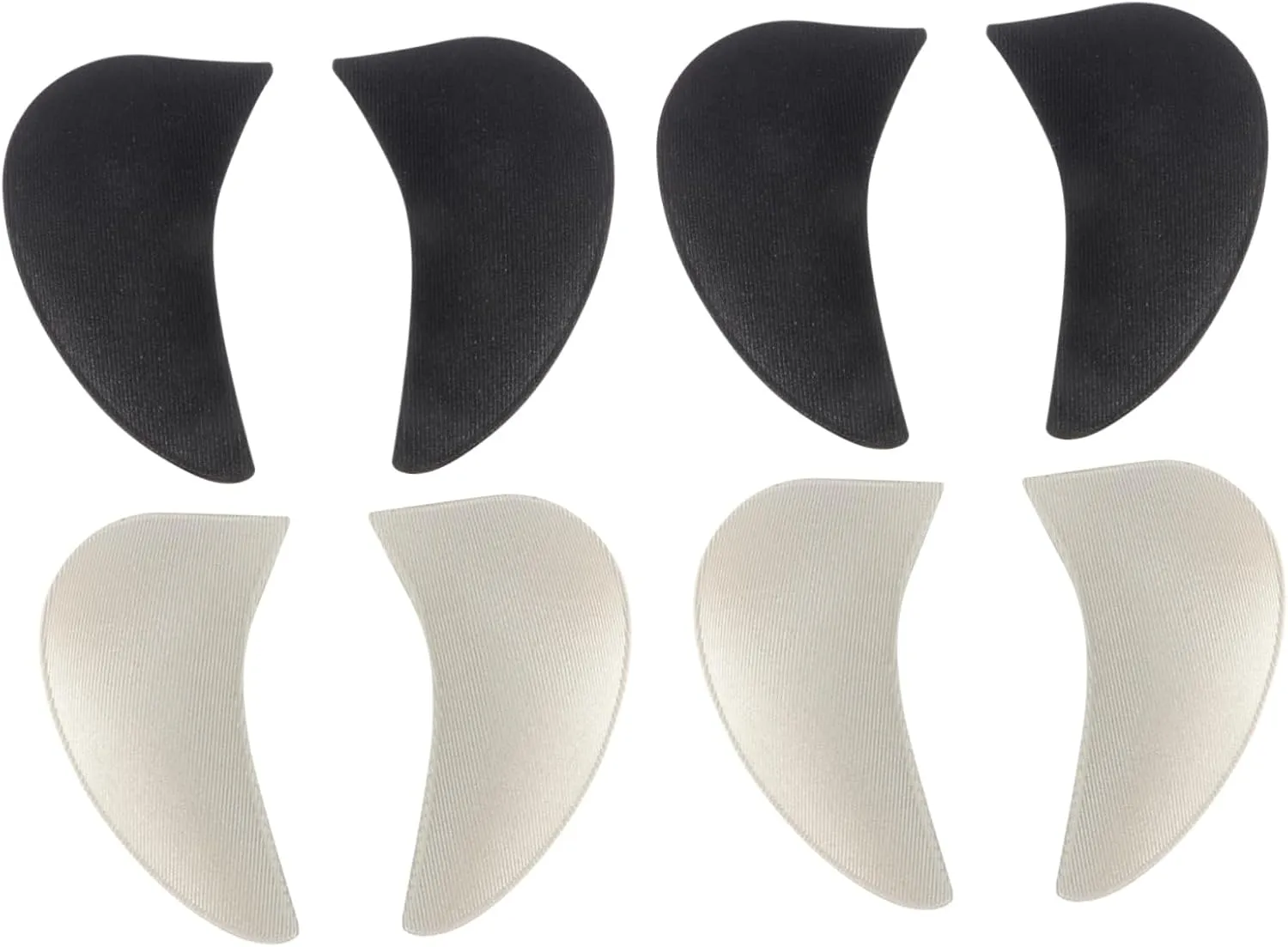 VALICLUD 1set Foot Arch Support Sponge Insole Pads High Heel Inserts for Comfortable Arch Cushion for Men and Women Versatile for Sandals Sneakers and Casual Shoes 4pairs