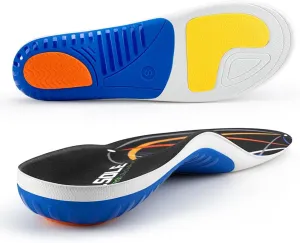 Valsole Plantar Fasciitis Insoles High Arch Support Inserts Orthotic Insoles for Flat Feet Women Men Heavy Duty Support Work Boots Insoles for Standing All Day