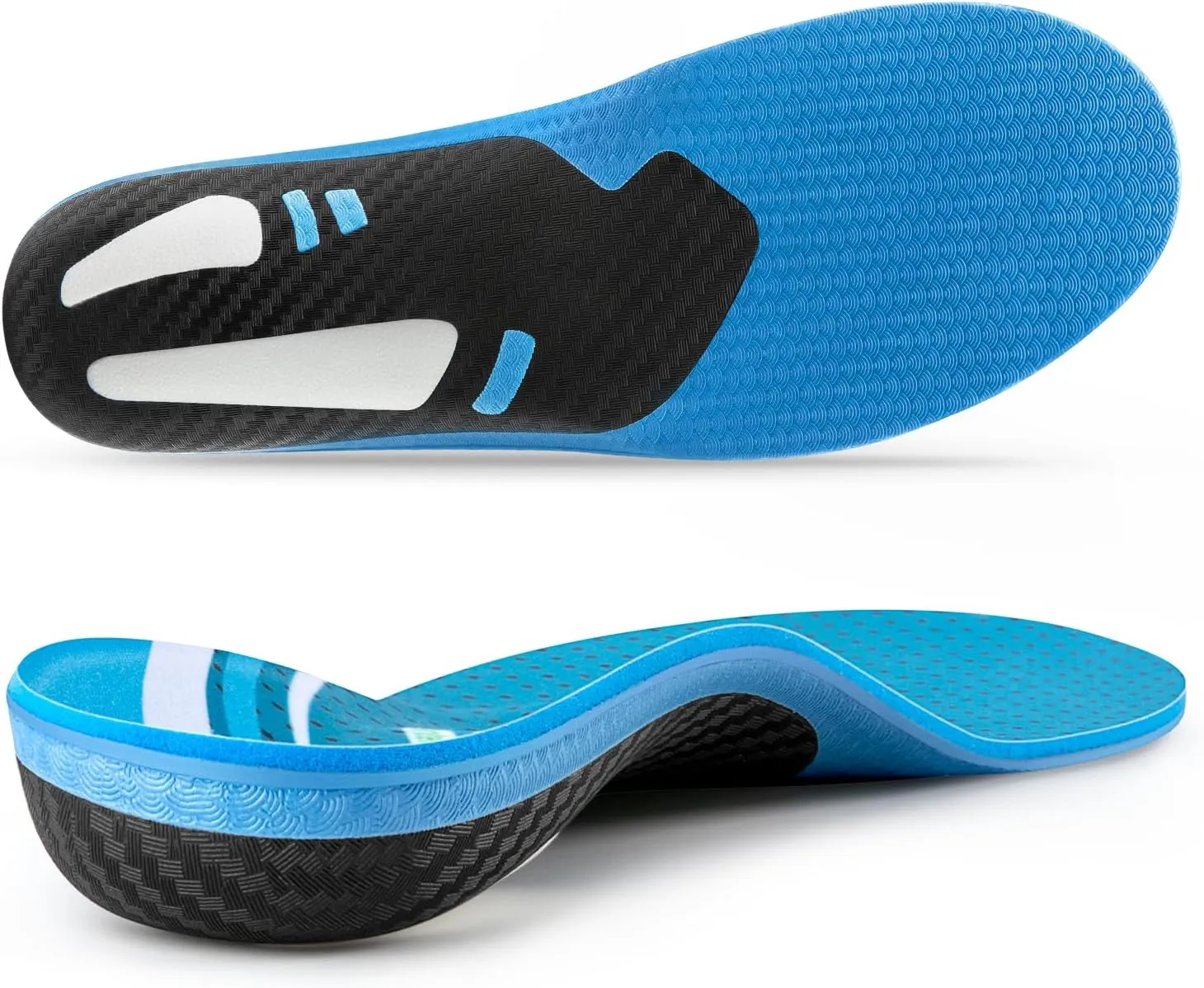 VALSOLE Plantar Fasciitis Insoles,210  lbsHeavy Duty Support Pain Relief Orthotics,Insoles for Standing All Day,Work Boot Shoe Insole for Flat Feet,Orthotic Insoles for Men Women