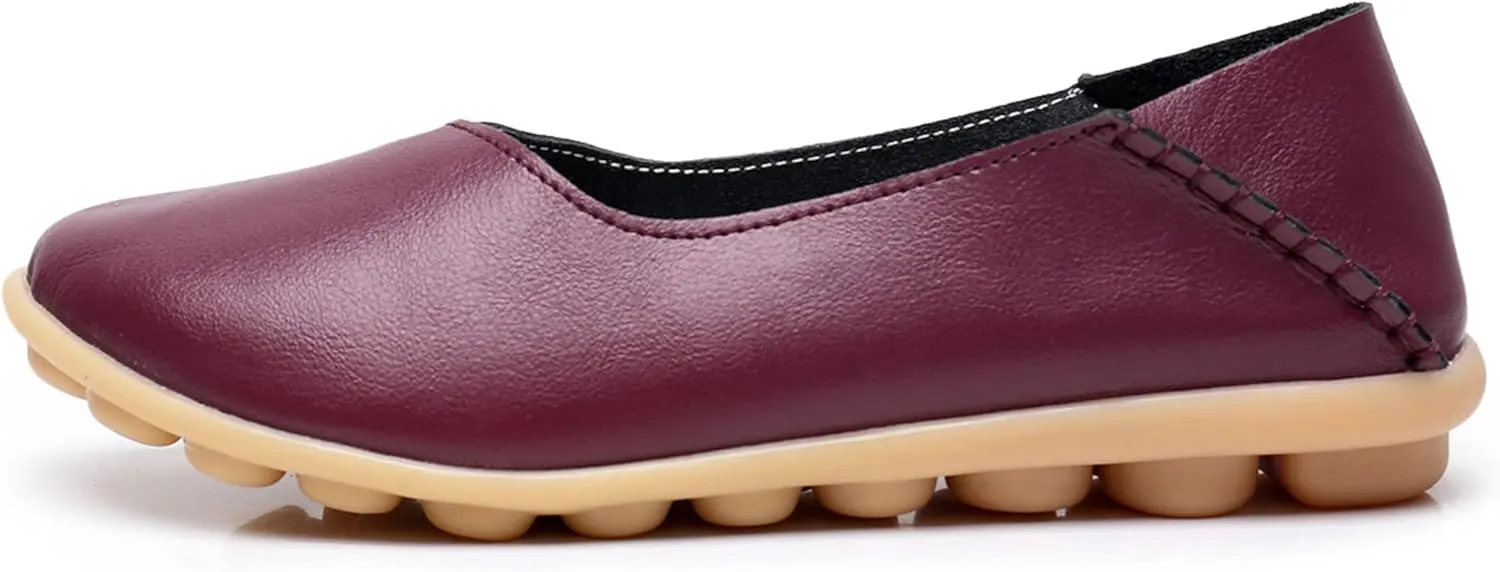 VenusCelia Women's Bare Walking Flat Loafer