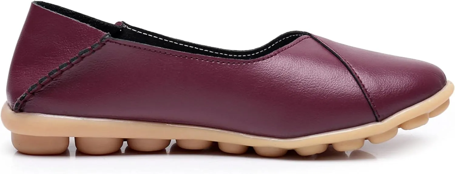 VenusCelia Women's Bare Walking Flat Loafer
