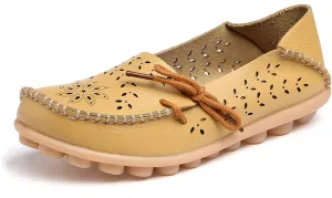 VenusCelia Women's Breathable Comfort Walking Office Flat Loafer