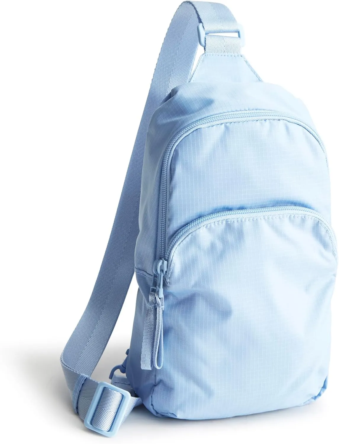 Vera Bradley Ripstop Lorman Sling Backpack, Placid Blue