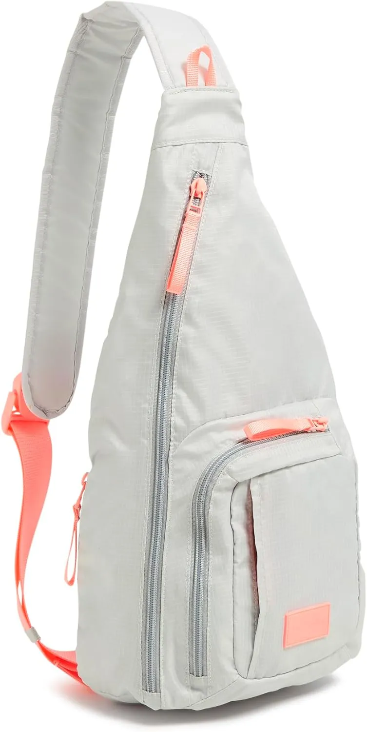 Vera Bradley Ripstop Sling Backpack, Lunar Gray