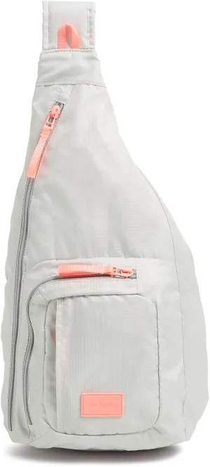Vera Bradley Ripstop Sling Backpack, Lunar Gray